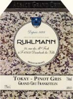 Jean-Charles Ruhlmann - Grand Cru Frankstein 2012 (Alsace Pinot gris - white)
