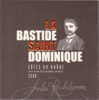 La Bastide Saint Dominique, Jules Rochebonne 2011 (Côtes du Rhône (Méridionales) - red)