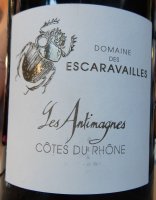 Domaine des Escaravailles - Les Antimagnes 2014 (Côtes du Rhône (Méridionales) - red)