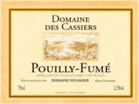 Domaine des Cassiers 2013 (Pouilly Fumé - white)