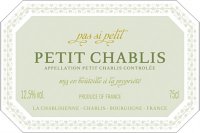 La Chablisienne, Pas si Petit 2022 (Petit Chablis - white)