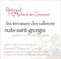 Bertrand Machard de Gramont - Les Terrasses des Vallerots 2009 (Nuits Saint Georges - red)