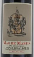 Mas de Martin - Cuvée Ultreïa 2012 (Grès de Montpellier - red)