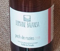 Domaine Balansa - pech de rozies 2018 (Vin de Pays de la Vallée du Paradis - rose)
