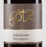 Weingut Götz - Scheurebe Beerenauslese - Prädikatswein