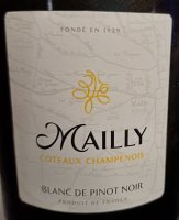Mailly - Blanc de pinot noir - (Côteaux Champenois - white)
