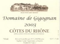 Domaine de Gigognan 2019 (Côtes du Rhône (Méridionales) - red)