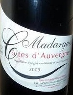 Benoît Montel 2013 (Côtes d'Auvergne Madargues - red)