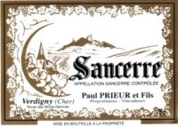Paul Prieur et Fils 1999 (Sancerre - red)