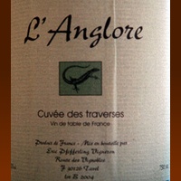 L'Anglore - Cuvée des Traverses 2020 (Table wine - red)