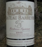 Château Barreyre 2004 (Bordeaux Supérieur - red)