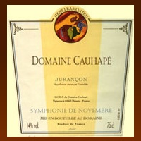 Domaine Cauhapé - Symphonie de Novembre 2000 (Jurançon - moelleux white)