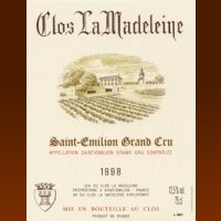 Clos La Madeleine 2010 (Saint Emilion Grand Cru - red)