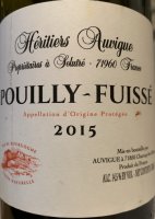 Heritiers Auvigue 2018 (Pouilly-Fuissé - white)