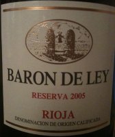 Barón de Ley Reserva 2019 (Rioja - red)
