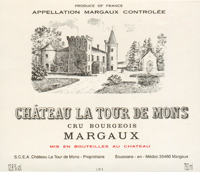 Château La Tour de Mons 2009 (Margaux - red)
