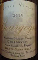 Domaine Gabrielle - Vieilles Vignes 2015 (Bourgogne - white)