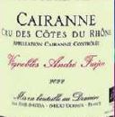 Vignobles André Farjon 2022 (Cairanne - red)