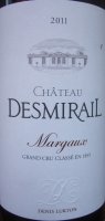Château Desmirail 2012 (Margaux - red)