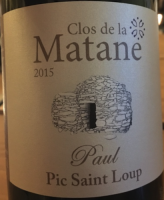 Clos de la Matane - Cuvée Paul