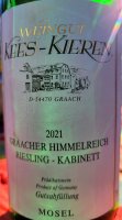 Weingut Kees Kieren Graacher Himmelreich Riesling Kabinett