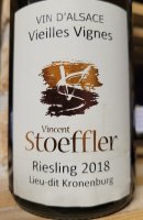 Domaine Vincent Stoeffler - Lieu-dit Kronenbourg / Vieilles Vignes 2018 (Alsace Riesling - moelleux white)