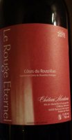 Château Montana - Le Rouge Eternel 2011 (Vin de Pays des Côtes Catalanes - red)