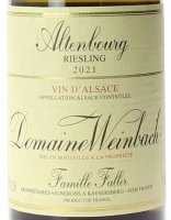 Domaine Weinbach - Riesling Altenbourg 2021 (Alsace Riesling - white)