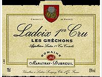 Domaine Maratray Dubreuil Premier Cru Les Gréchons