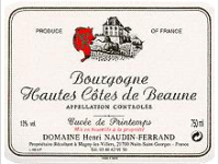 Domaine Henri Naudin-Ferrand - Cuvée de Printemps
