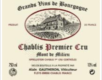 Domaine Alain Gautheron - 1er Cru Mont de Milieu