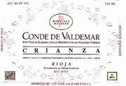 Conde de Valdemar Crianza