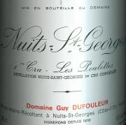 Domaine Guy Dufouleur, Premier Cru Les Poulettes