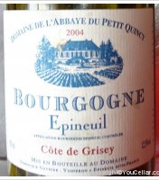 Domaine de l'Abbaye du Petit Quincy - Côte de Grisey