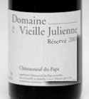 Domaine de la Vieille Julienne - Reservé