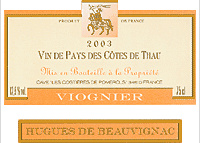Les Costières de Pomerols - Hugues de Beauvignac - Viognier