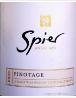 Spier, Signature Pinotage (W.O. Western Cape)