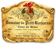 Domaine du Petit Barbaras