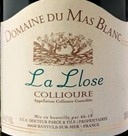 Domaine du Mas Blanc - La Llose