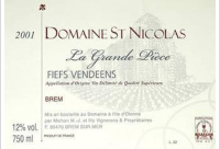 Domaine Saint-Nicolas - La Grande Pièce