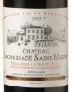 Château Lacaussade Saint Martin