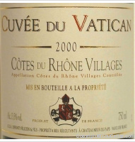 Cuvée du Vatican