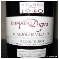 Domaine Dupré - Vignes de 1940