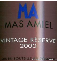 Mas Amiel - Vintage Réserve - Devèze