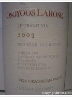 Osoyoos Larose Le Grand Vin
