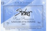 Domaine Steiner - Saveurs d'Automne
