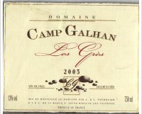Domaine Camp Galhan Les Grès