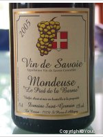 Domaine Saint Germain -  Le pied de la Barme - Mondeuse
