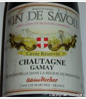 Adrien Vacher - Cuvée réservée