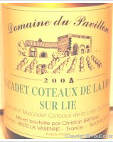 Domaine du Pavillon - Sur Lie